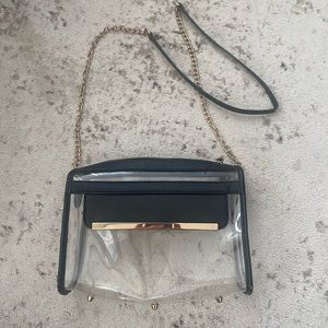 Clear cross body